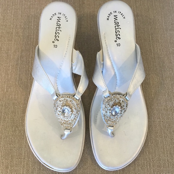 matisse sandals jeweled